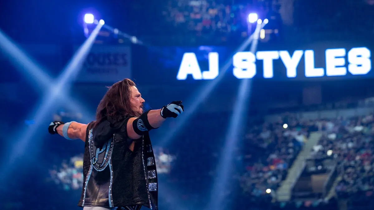 AJ Style Picture: AJ Styles in WWE Ring